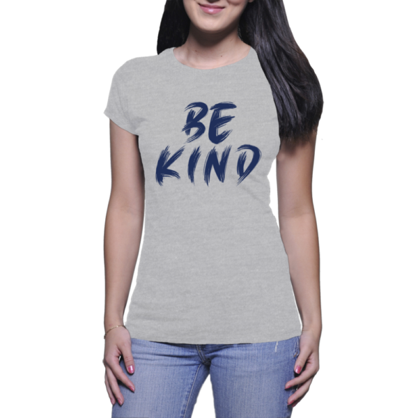 Be Kind Women's T-shirt Grey Heather