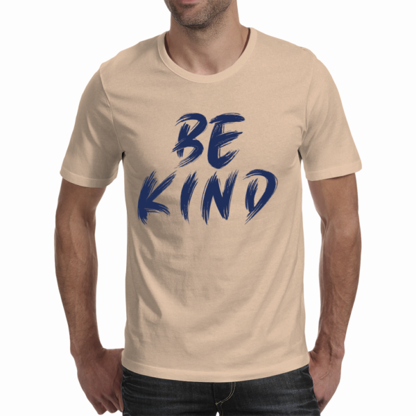 Be Kind beige shirt