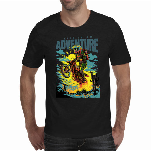 Life is an adventure black