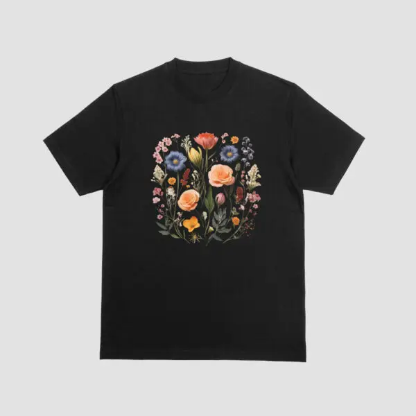 Wildflowers black 5