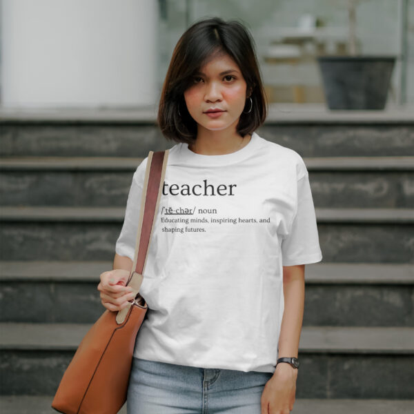 Teacher Definition white shirt 2