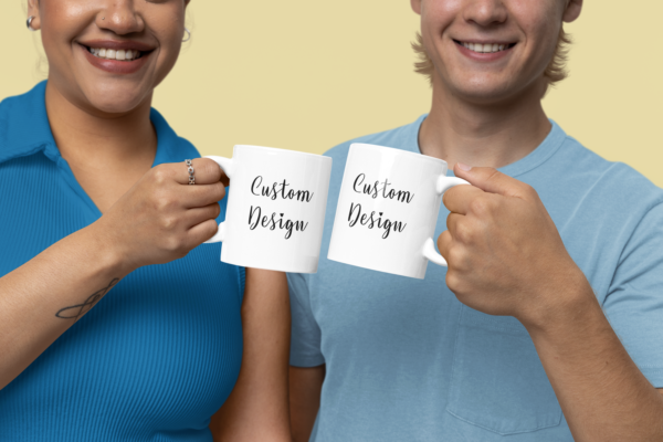 Custom Design mug white 8