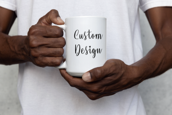 Custom Design mug white 6