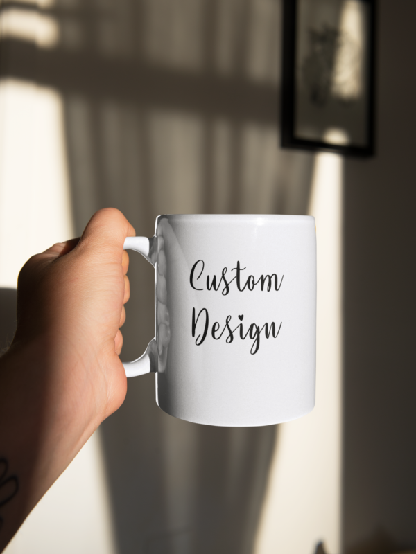 Custom Design mug white 2